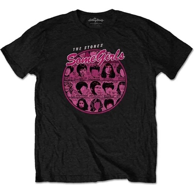 The Rolling Stones Some Girls Circle Version 1 Black S Риза (RSTS118MB01)