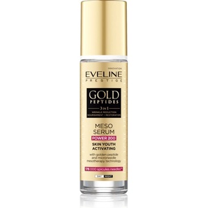 Eveline Cosmetics Gold Peptides 3 in 1 активиращ серум за младежки вид 30ml