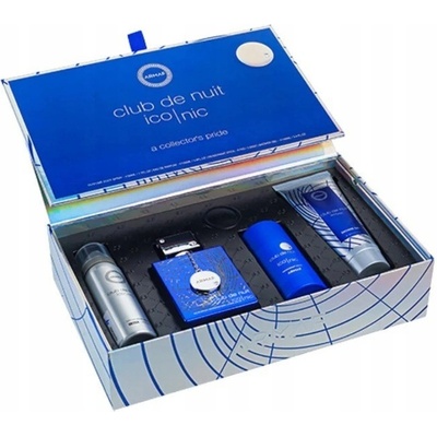 Armaf Club De Nuit Blue Iconic EDP 105 ml + deostick 75 g + deospray 50 ml + sprchový gel 100 ml