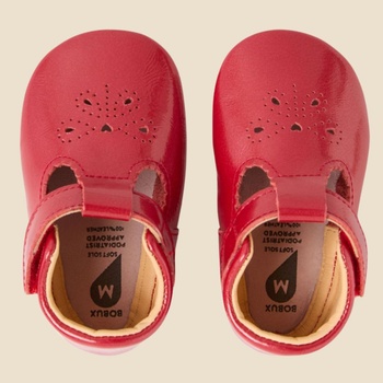 bobux Soft Sole: Flutterheart Raspberry (BQ10229PBVPL0M0)