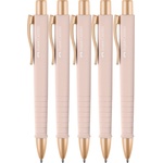 Faber-Castell - Ballpoint pen Poly Ball pale rose, 5 pieces - 205360 (205360)