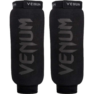 Venum KONTACT SHIN GUARDS Chrániče holení ČernáTmavě šedá – Sleviste.cz