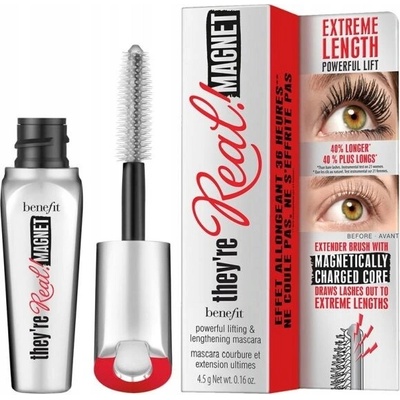 Benefit They're Real! Magnet Mascara Mini riasenka pre extra dĺžku Black 4,5 g