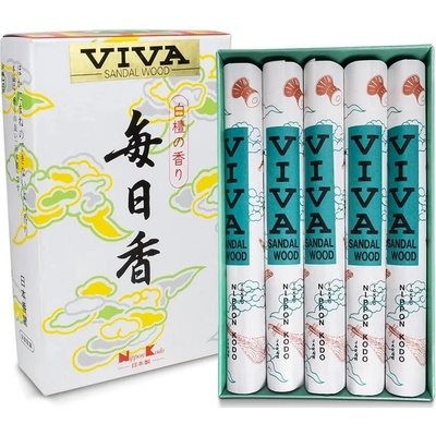 Phoenix Import Mainichi-koh Viva japonské vonné tyčinky santalové drevo 10 x 18 g