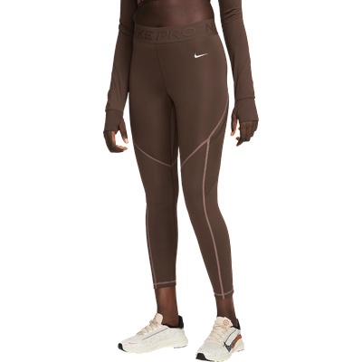 Nike Клинове Nike W NP DF MR 7/8 TIGHT NVLTY Кафяв Velikost M