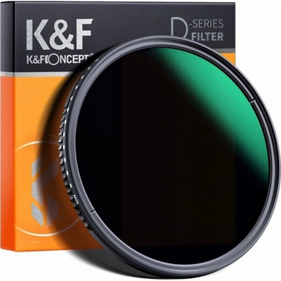 K&f filtr plně šedý nastavitelný Nd3-nd1000 58 mm / 58 Mm / Kf01.1833