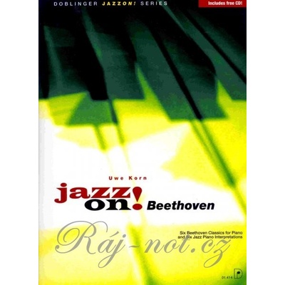 JAZZ ON! - BEETHOVEN + CD / sólo klavír