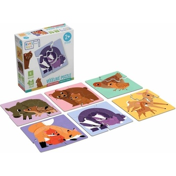 Efko KukiKuk Veľmi veľká skladačka Mladé s mamou 30 dielov