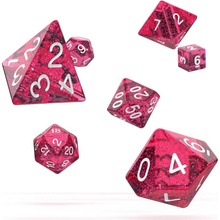 Kocka Set 7 Oakie Doakie Dice RPG Set Speckled Pink