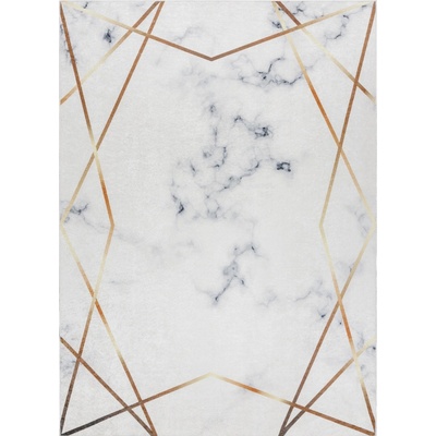 Dywany Łuszczów Andre Marble 1220 Bílá