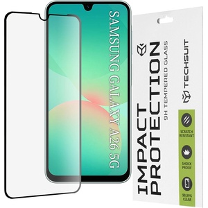 Techsuit Протектор за Samsung Galaxy A26 5G - 111D Full Cover / Full Glue Glass - Черен