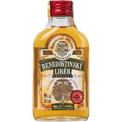 Klášterní officína Benediktinský bylinný likér 30% 0,1 l (holá láhev)