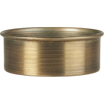 Ib Laursen Tácka pod sviečku Rustic Gold Ø 8,5 cm