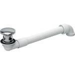 Geberit - Икономичен сифон за умивалници с преливник, ClickClack, хром 152.071. 21.1 (152.071.21.1)