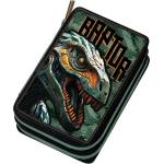 Graffiti Ученически несесер с пособия Graffiti Dinosaur - с 2 ципа (241333)