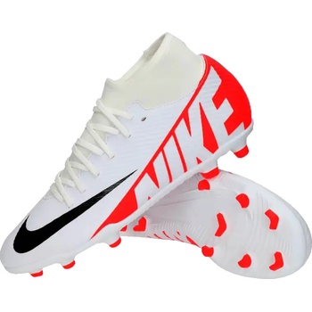 Nike Mercurial Superfly 9 Club FG/MG bílo-červené DJ5961-600