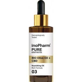 Image 1 of inoPharm Серум за лице и шия, канабидиол и масло от маслина, 30 ml