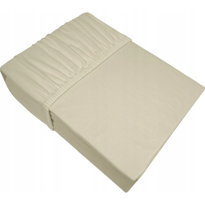 GRENO PRESTIERADLO JERSEY S GUMIČKOU 160x200 VYSOKÉ 25 BIELBAW POPOLAVÉ