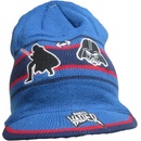 chlapecká zimní čepice s kšiltem Star Wars modrá