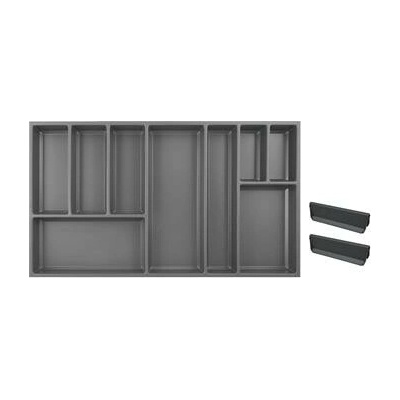 AGOFORM příborník sada Sky KB 900mm + 2 dělítka břidlicově šedá