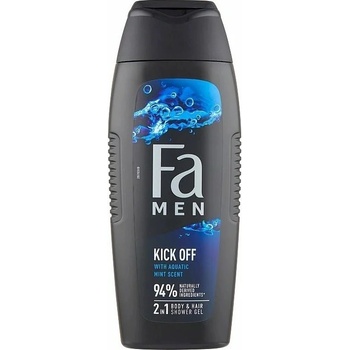 FA Men 2v1 Kick Off Aquatic Mint sprchový gél 400 ml