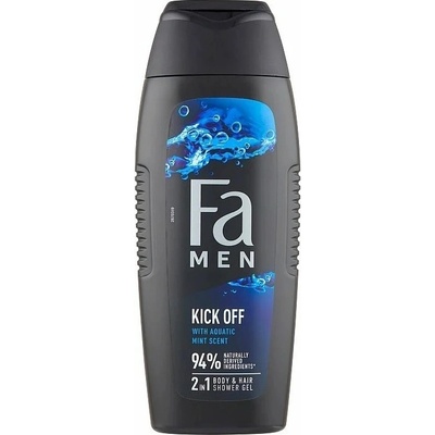 FA Men 2v1 Kick Off Aquatic Mint sprchový gél 400 ml