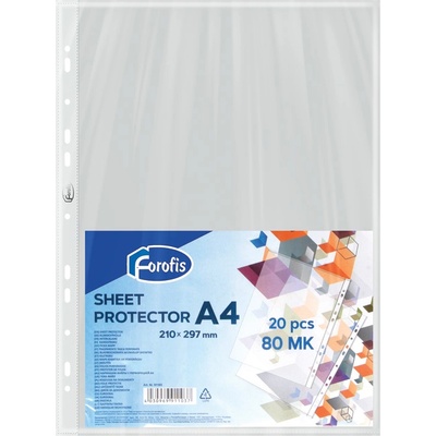 NOKI Джоб кристал Forofis А4 80 мик оп. 20 91103