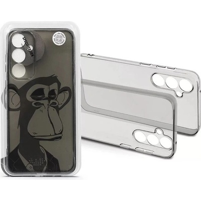 Haffner HF239038 Samsung SM-S926 Galaxy S24+ Gray Monkey прозрачен силиконов заден капак (HF239038)