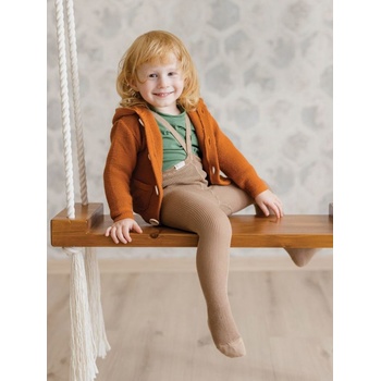 Detské pančuchy na traky JAPI kakao