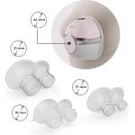 KinderKraft MAMAFLOW DOUBLE двойна помпа за кърма PINK (KEMAFLD0PNK0000)