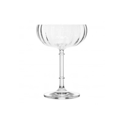 Horecano Lucaris - Стъклена чаша за коктейли на столче 205мл SAUCER CRYSTAL-ORIENT-(4LS13SC07E) (0112095)