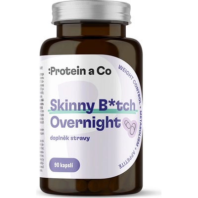 Protein&Co. Skinny b*tch overnight 90 kapslí