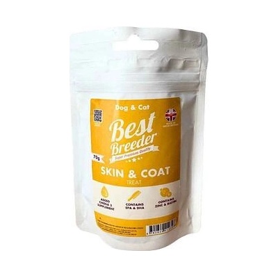 Best Breeder Treats Dog & Cat Skin and Coat 70 g