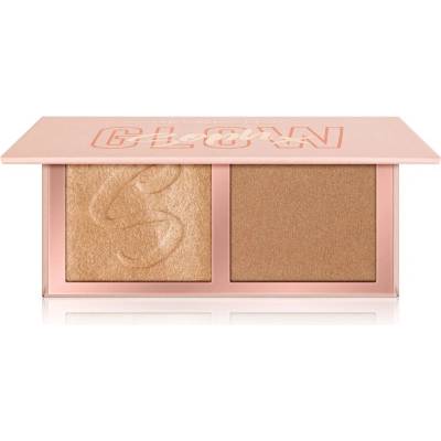 Makeup Revolution Soph X Face Duo paletka rozjasňovačov Cookies and Cream 9 g