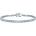 SAVICKI Тенис гривна, бяло злато 585, бели сапфири 2.700К. 3.2mm. 18cm
