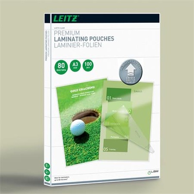 LEITZ iLAM UDT A3 2x80mic 100бр. лъскаво ламиниращо фолио 74850000 (74850000)