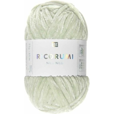 Rico Design Ženilková priadza Ricorumi Nilli Nilli odtieň 018 mátová - 1 ks