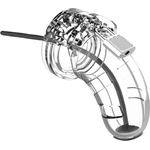 ManCage Модел 15 Клетка за целомъдрие с уретрален сондиране - 3.5 / 9 cm