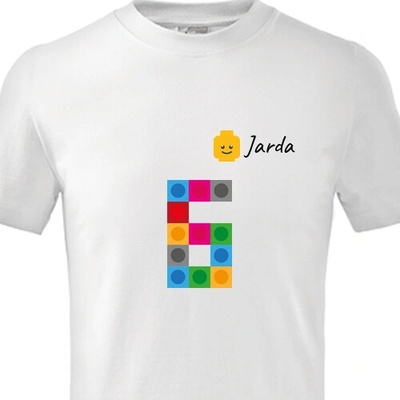 Narozeninové tričko Lego dětské