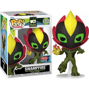 Funko Pop! 1202 Animation Ben 10 Alien Force Swampfire Exclusive Edition