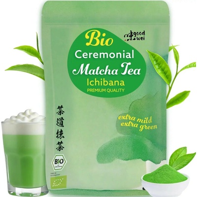 Goodwei Bio Matcha Ichibana první sklizeň 100 g