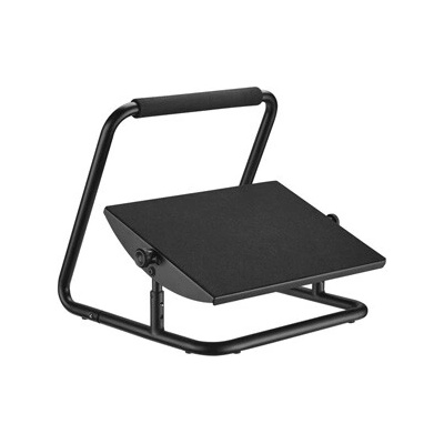 Powerton ERGO FLEX podstavec pod nohy, čierny