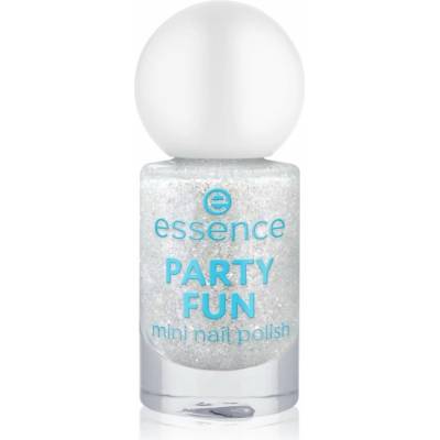 essence PARTY FUN lak na nehty s holografickým efektem se třpytkami odstín 20 5 ml