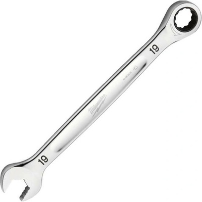 Milwaukee Ráčnový očkoplochý klíč 19 mm 4932471512