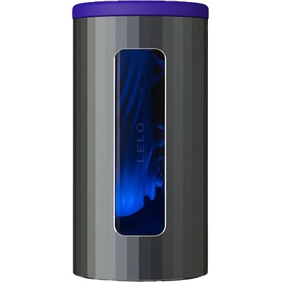 LELO f1s v2 интерактивен мастурбатор, металносив / тъмносин