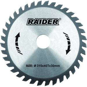 Raider Диск за циркуляр 185x60Tx20.0mm (0163132)