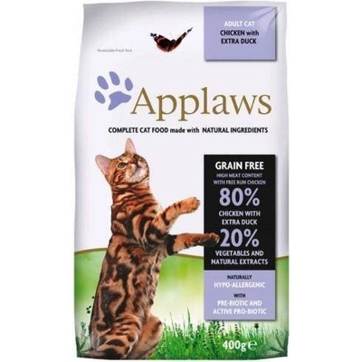 Applaws Cat Adult Chicken with Extra Duck kuře a kachna 3 x 2 kg