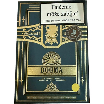 Drew Estate Undercrown Dojo Dogma BP Toro Maduro 10 ks