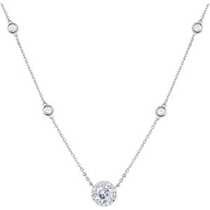 Silenti Jewelry Сребърно колие "Осезание