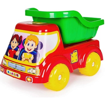 35 см детски самосвал с весели стикери